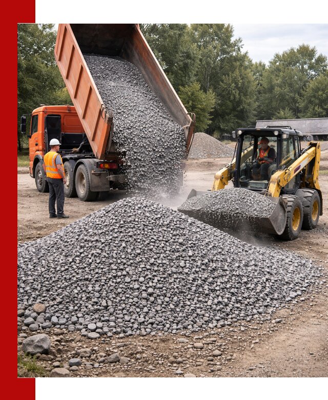 Купить гранитный щебень фракции 5–10 в Мысках с доставкой