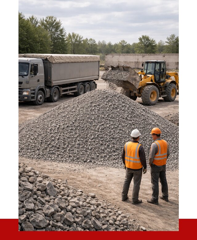 Гранитный щебень фракция 5-20 в Мысках от 4260 руб | ПРОНЕРУДМси