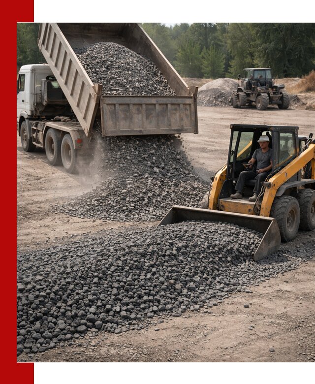 Гранитный щебень фракция 40-70 с доставкой в Мысках