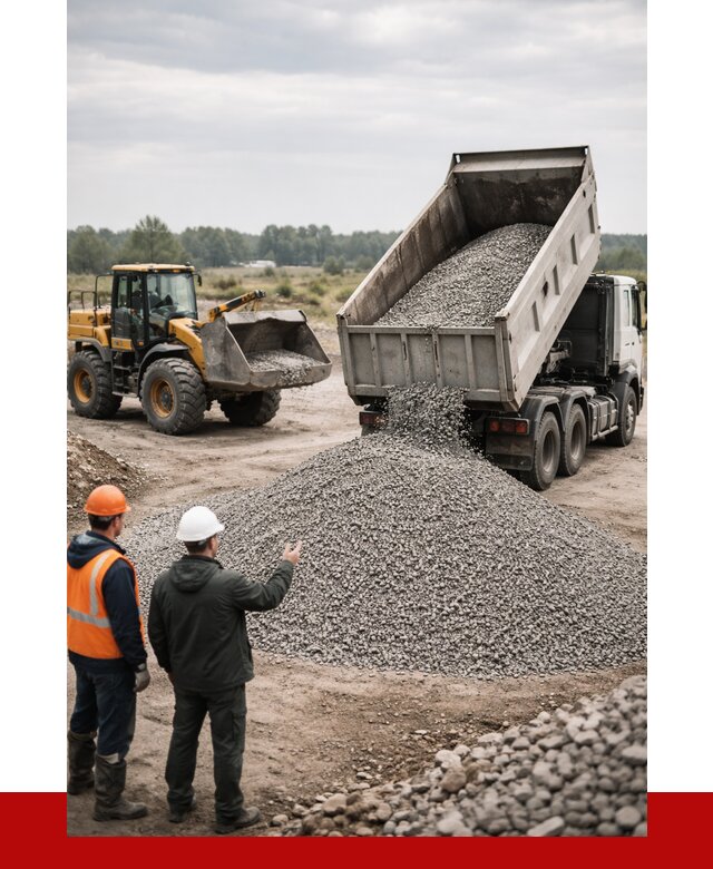 гравийный щебень фракция 3-10 в Мысках от 3246 р. ПРОНЕРУДМси