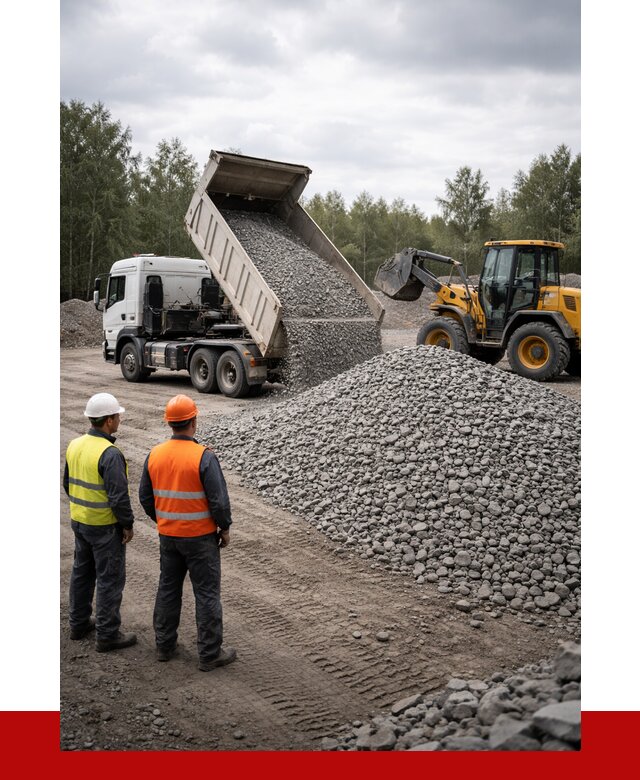 Гравийный щебень фракция 40-70 в Мысках от 9636р | ПРОНЕРУДМси