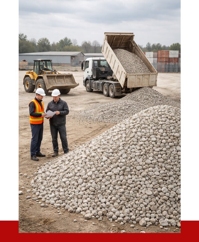 Известняковый щебень в Мысках от 1420 р. доставка | ПРОНЕРУДМси