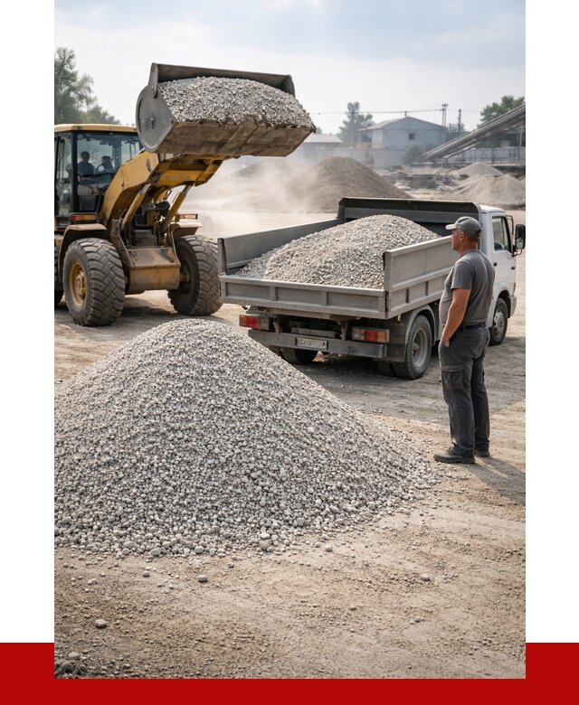 Известняковый щебень фр. 0-5 в Мысках от 4260 р. | ПРОНЕРУДМси