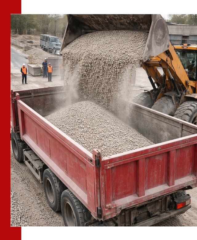 Купить известняковый щебень фракции 0-5 с доставкой в Мысках