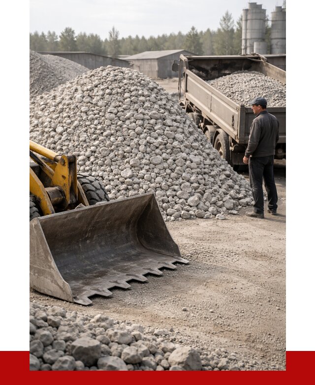 Известняковый щебень фракция 40-70 в Мысках от 4260 р. | ПРОНЕРУДМси