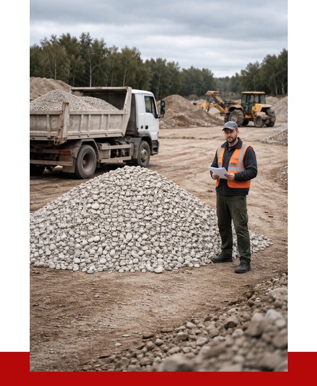 Доломитовый щебень в Мысках купить от 2231 р., ПРОНЕРУДМси