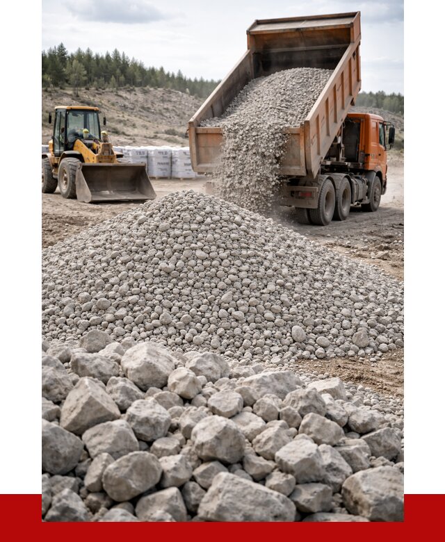 Доломитовый щебень фр. 20-40 в Мысках от 4260 р. | ПРОНЕРУДМси