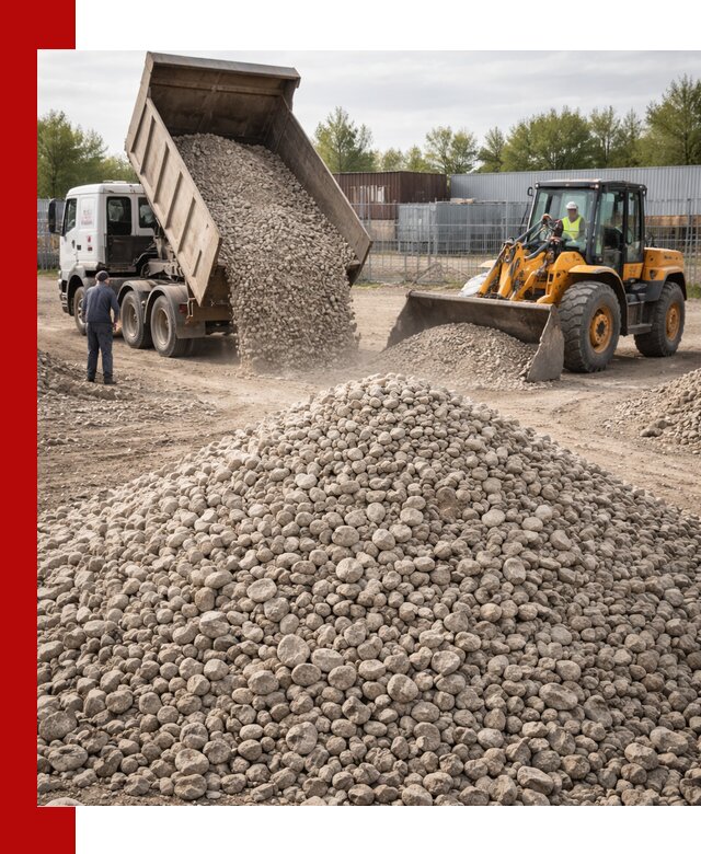 Доломитовый щебень фракции 20–41 с доставкой в Мысках