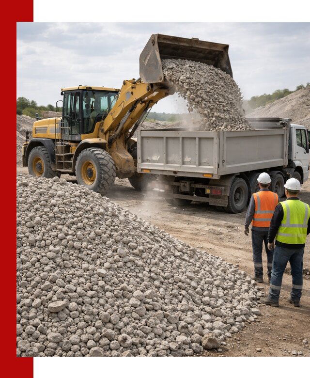 Доломитовый щебень фракция 40–71 доставка и продажа в Мысках