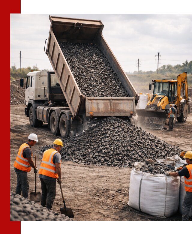 Шлаковый щебень фракция 40-70 с доставкой в Мысках