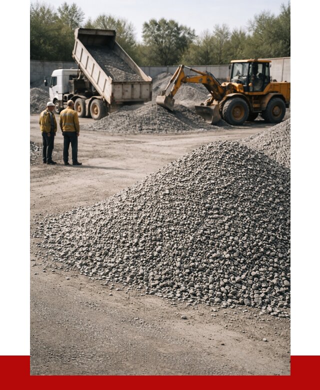 Вторичный щебень фр. 5-20 в Мысках от 1623 р. - ПРОНЕРУДМси