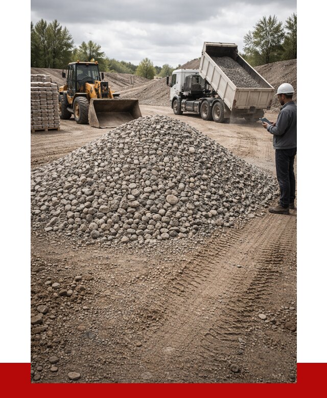 Купить бетонный щебень в Мысках, от 3246 р. ПРОНЕРУДМси