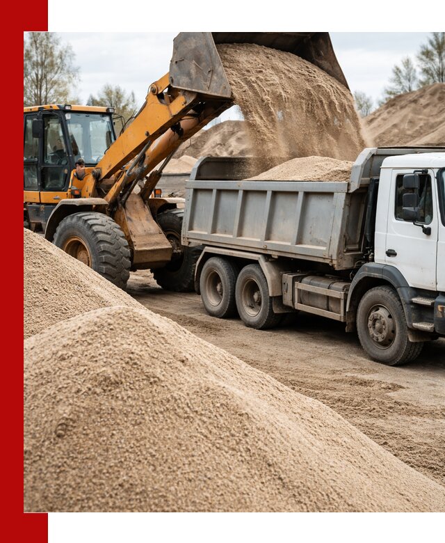 Доставка сеяного песка в Мысках оптом и в розницу