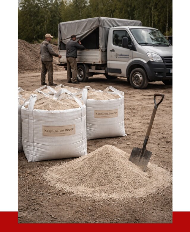 Кварцевый песок для пескоструя в Мысках от 4564 р. | ПРОНЕРУДМси