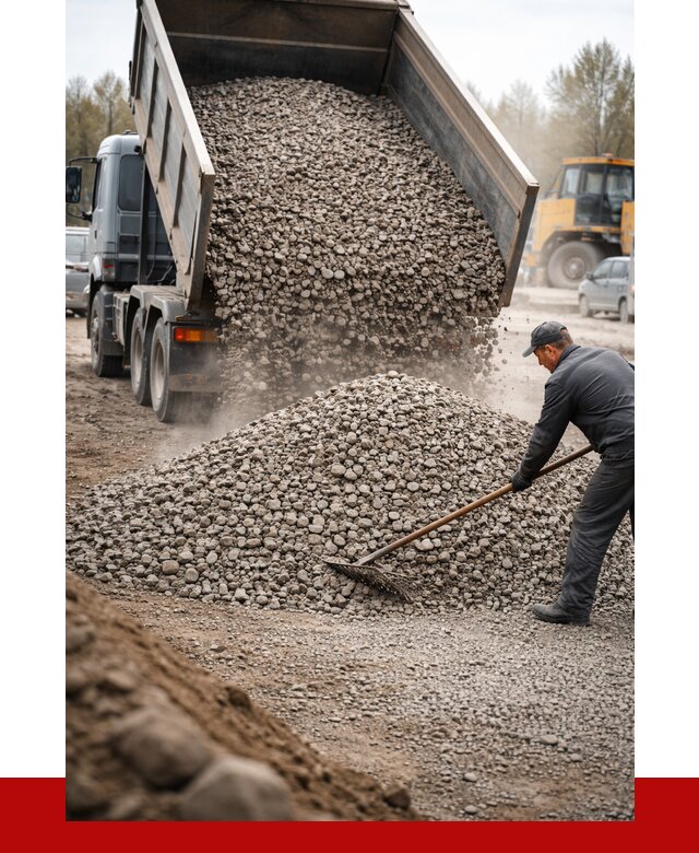 Гравий фракция 20-40 в Мысках от 2536 р. доставка | ПРОНЕРУДМси