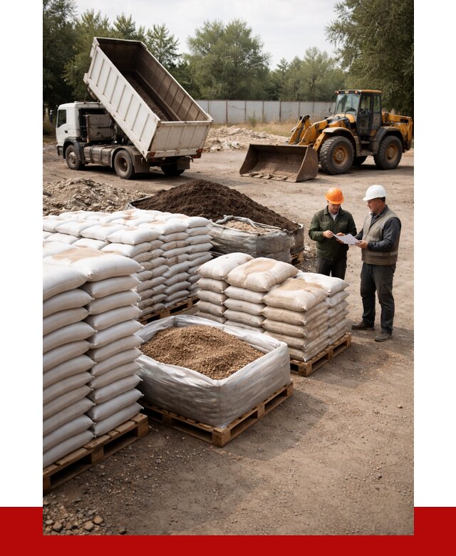 Купить ПГС с доставкой в Мысках от 4564 р. за куб | ПРОНЕРУДМси