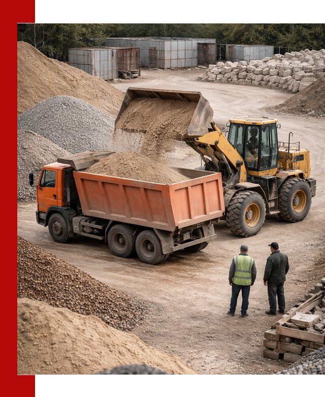 Доставка сыпучих смесей и смесей для стройки в Мысках