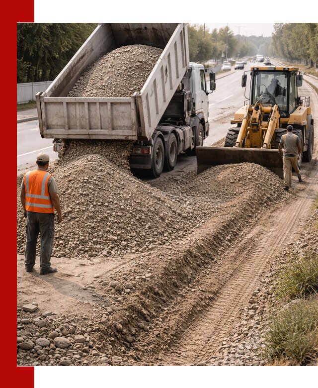 Опгс для устройства дорог и подсыпки в Мысках