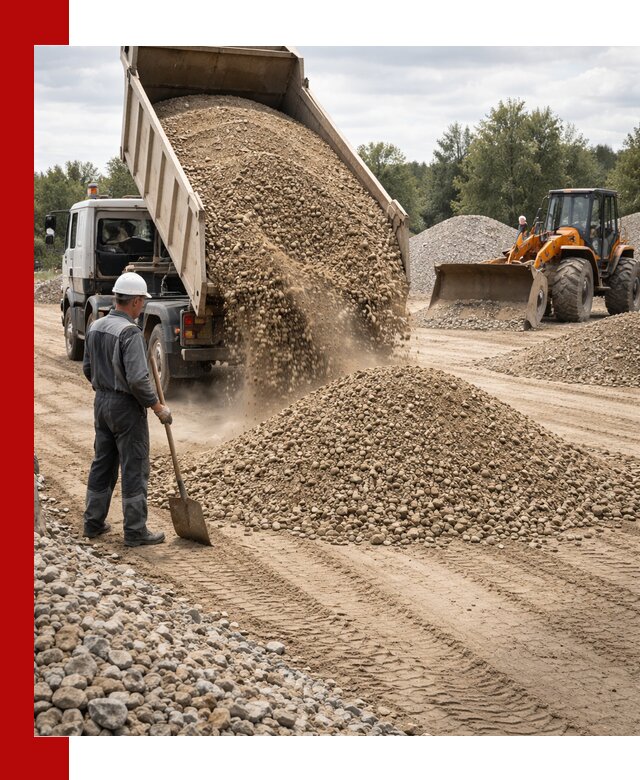 Доставка щпс С3 в Мысках самосвалами и бортовыми грузовиками