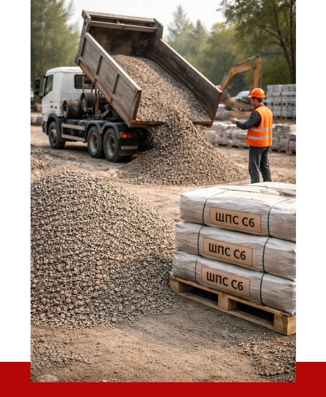ЩПС С6 в Мысках с доставкой от 2231 р. за куб | ПРОНЕРУДМси