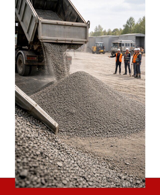 Гравийный отсев 0-5 в Мысках от 1217 р. с доставкой | ПРОНЕРУДМси