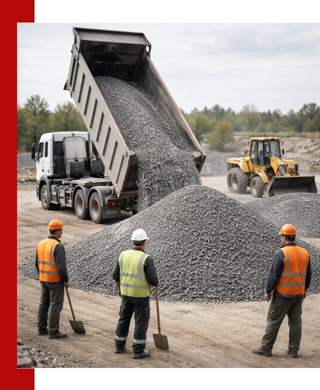 Доставка и продажа гранитной крошки в Мысках