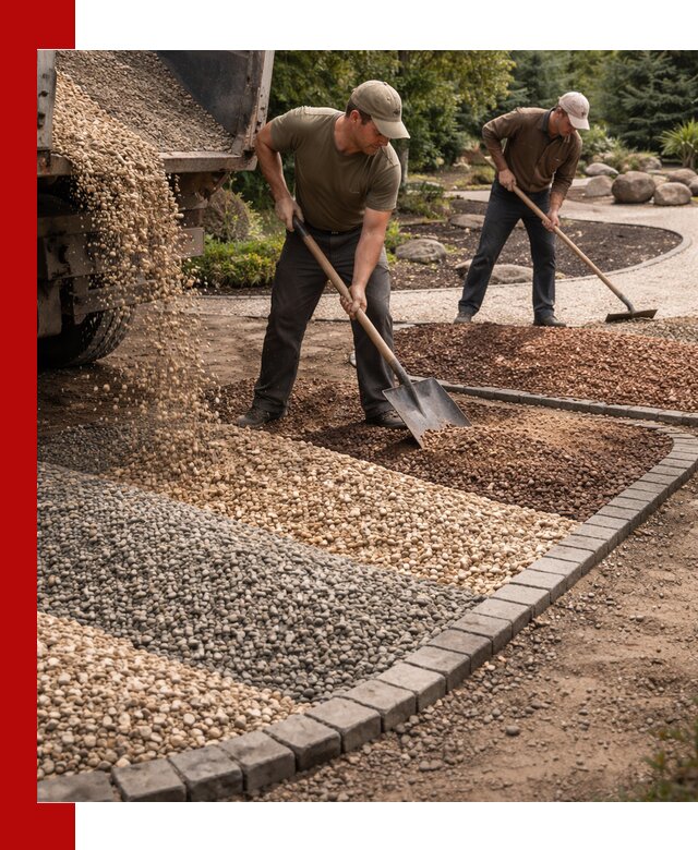 Декоративная крошка для ландшафта в Мысках — продажа и доставка