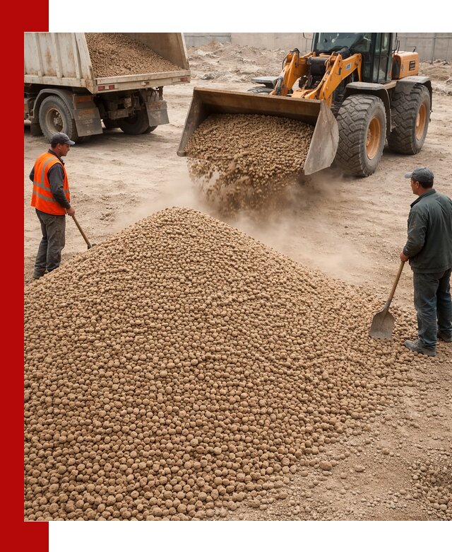 Керамзит фракция 10-20 с доставкой в Мысках