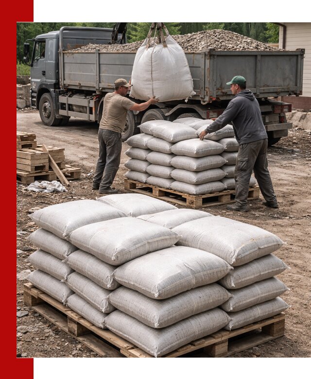 Керамзит в мешках с доставкой в Мысках от компании-поставщика