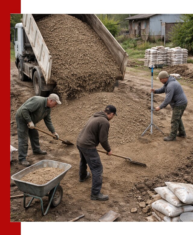 Керамзитовый песок с доставкой в Мысках оптом и в розницу