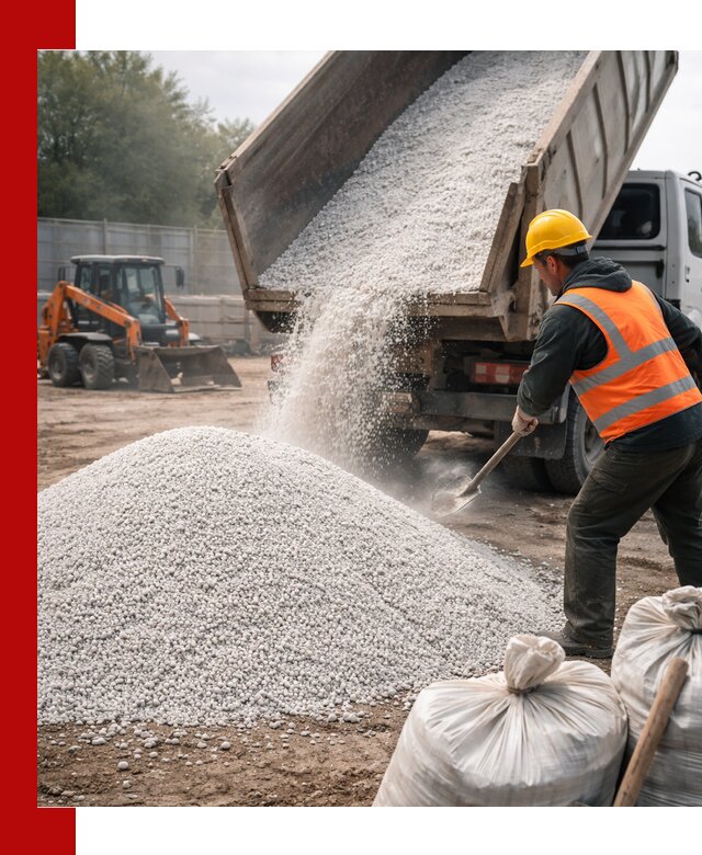 Доставка перлита вспученного в Мысках оптом и в розницу