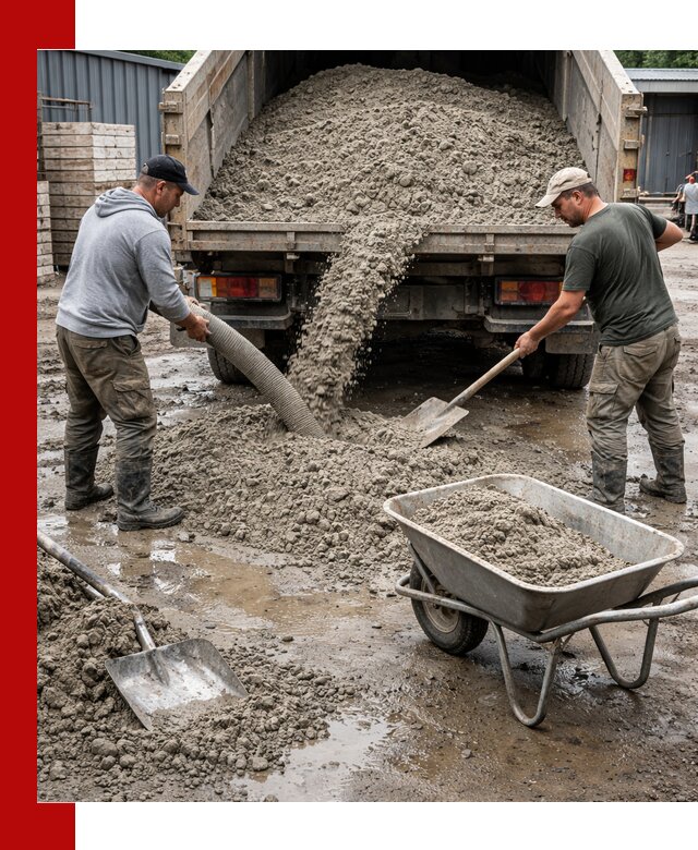 Цементно-песчаная смесь М150 доставка в Мысках