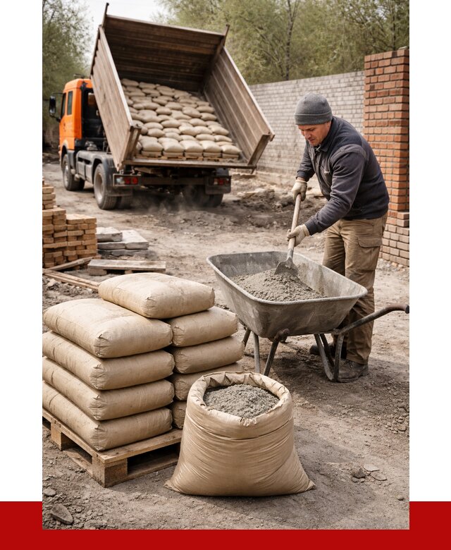 Купить сухую смесь для кладки в Мысках от 1217 р. | ПРОНЕРУДМси