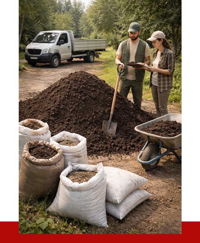 Купить грунт с доставкой в Мысках от 4564 р. за м3 | ПРОНЕРУДМси