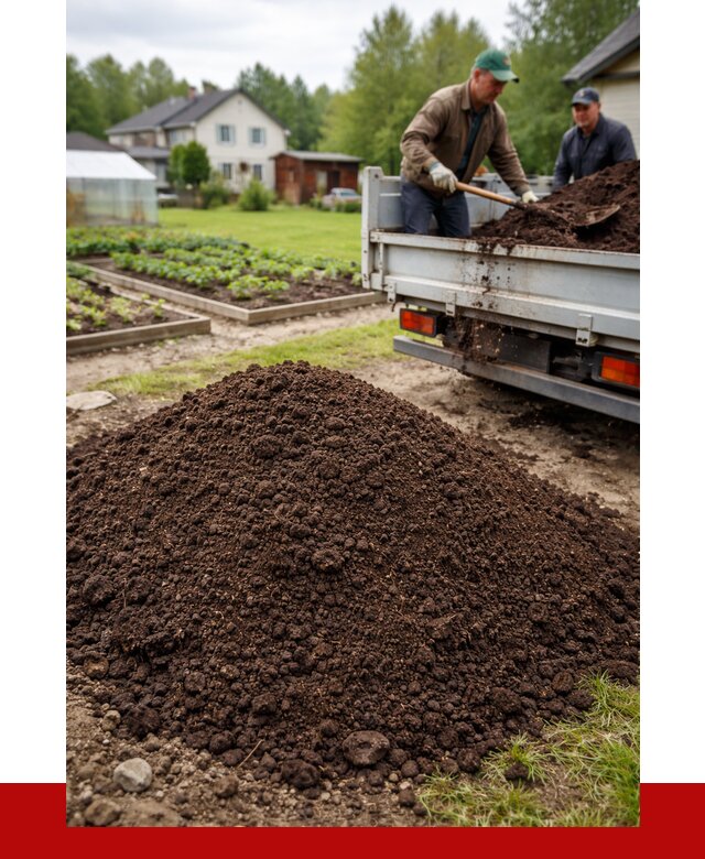 Плодородный грунт в Мысках с доставкой от 4260 р. | ПРОНЕРУДМси