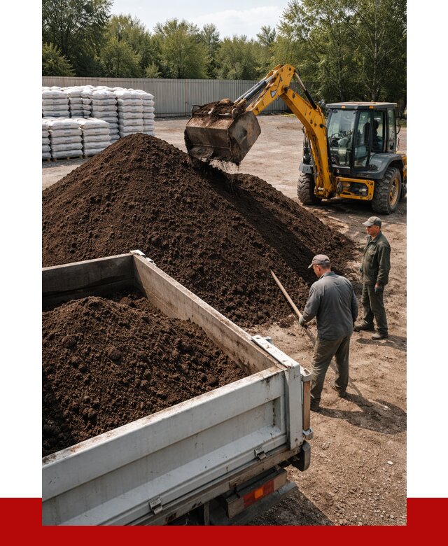 Растительный грунт с доставкой в Мысках от 3246 р. | ПРОНЕРУДМси