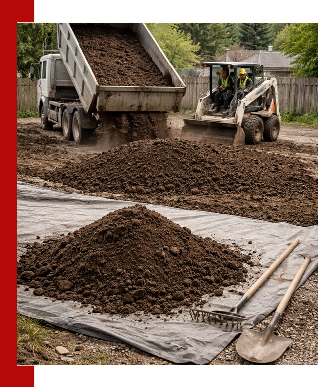 Грунт для отсыпки участка с доставкой в Мысках