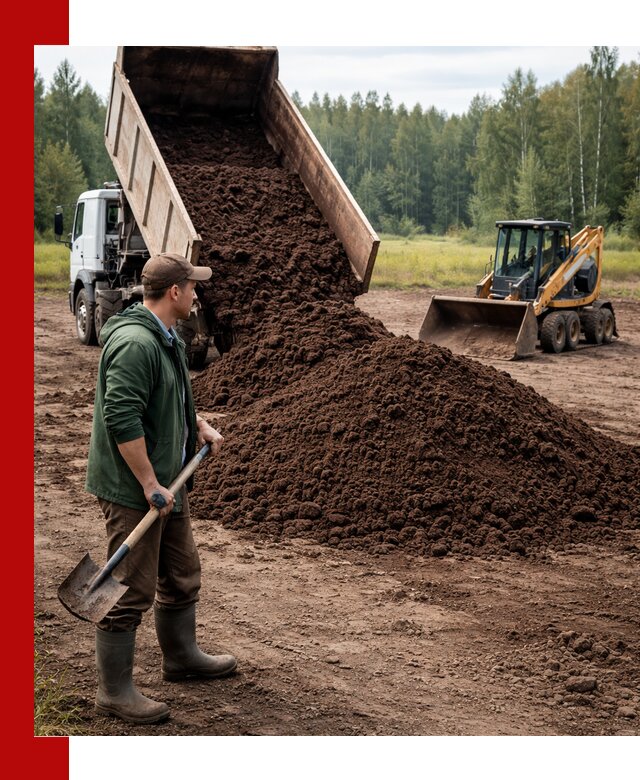 Купить верховой торф с доставкой в Мысках для садоводства и растений