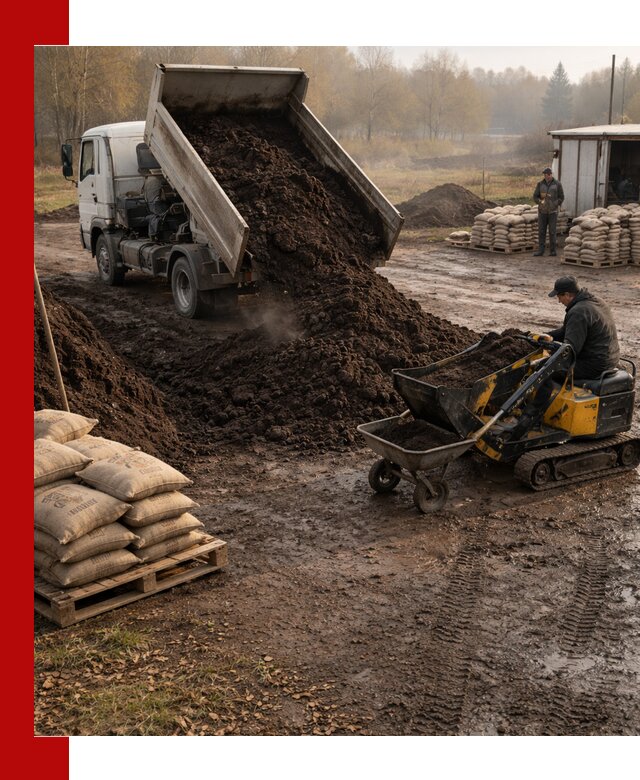 Кислый торф в доставке по выгодным ценам в Мысках