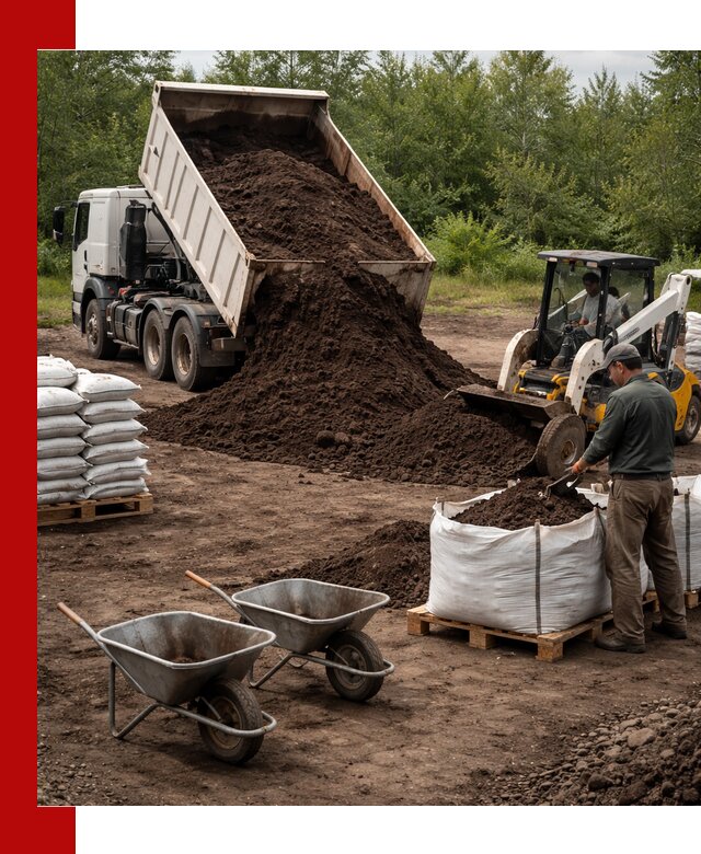 Доставка и продажа торфогрунта в Мысках оптом и в розницу