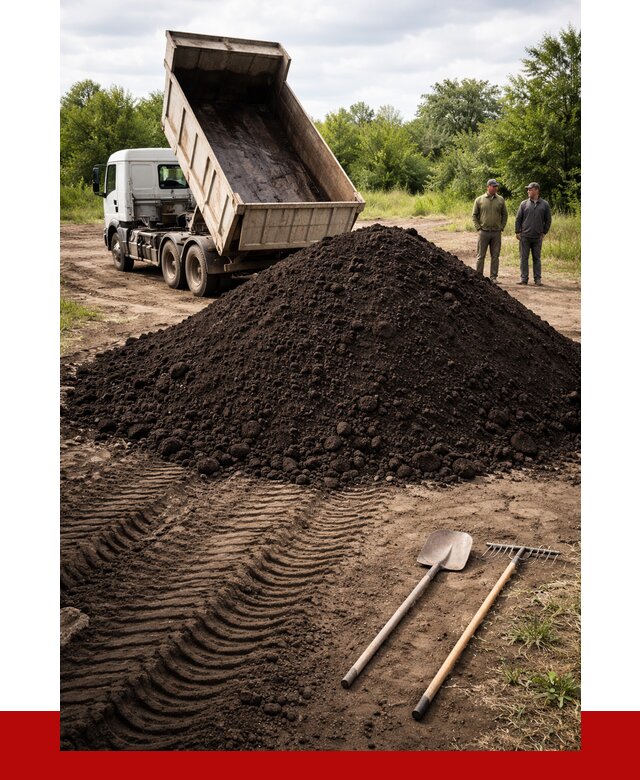 Купить чернозем навалом в Мысках от 1217 р. за куб | ПРОНЕРУДМси