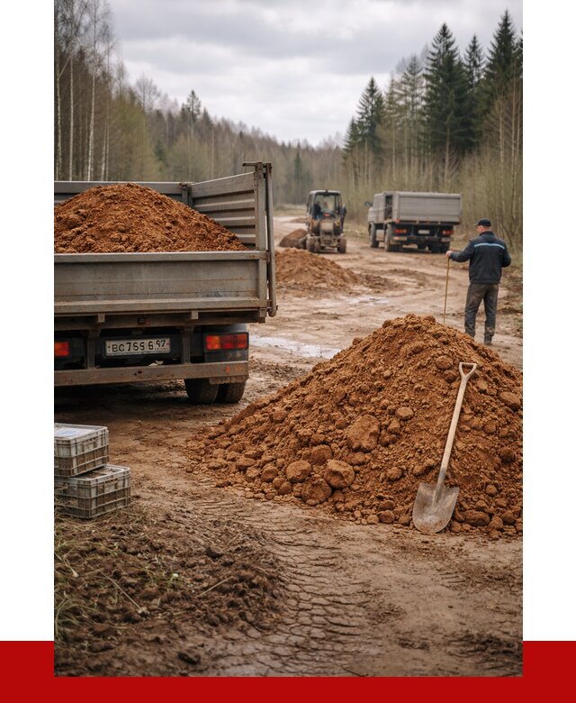 Глина и суглинки в Мысках от 4564 р. за куб | ПРОНЕРУДМси
