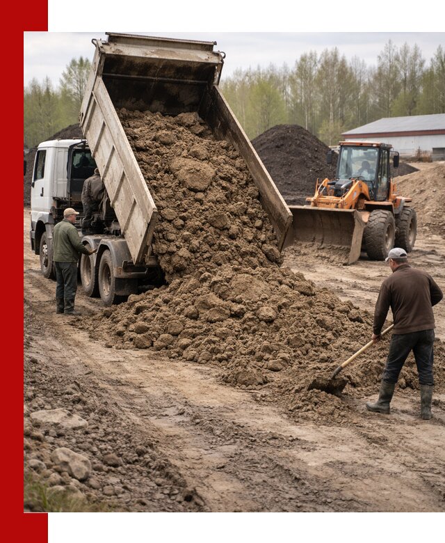 Доставка глин и суглинков в Мысках оптом и вкрай