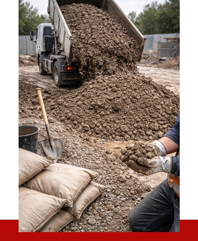 Купить глина для засыпки в Мысках от 1217 р. за куб | ПРОНЕРУДМси
