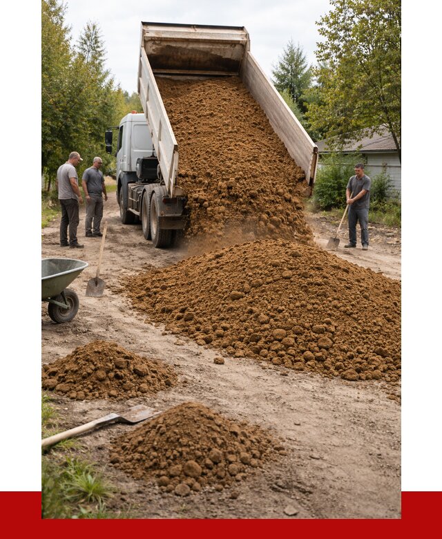 Купить суглинок с доставкой в Мысках от 2536 р. за куб | ПРОНЕРУДМси