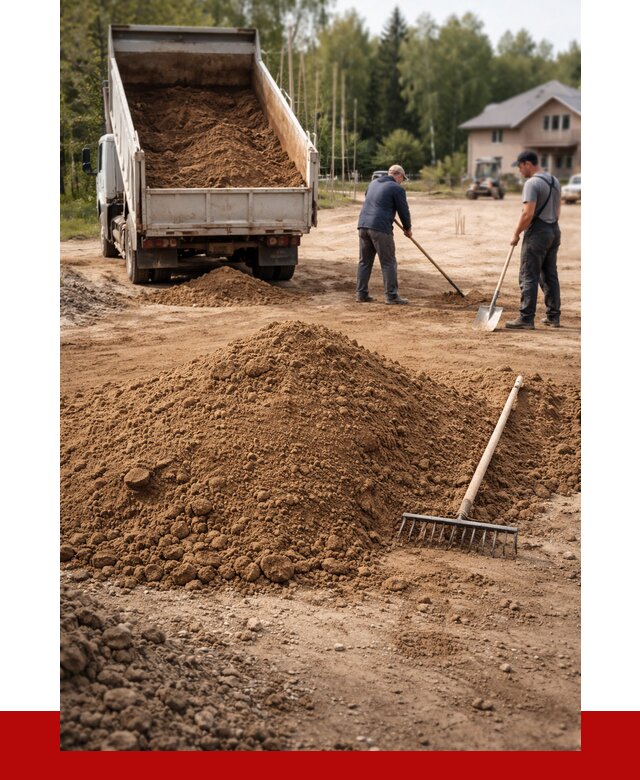 Суглинок для планировки в Мысках с доставкой от 4260 р. | ПРОНЕРУДМси