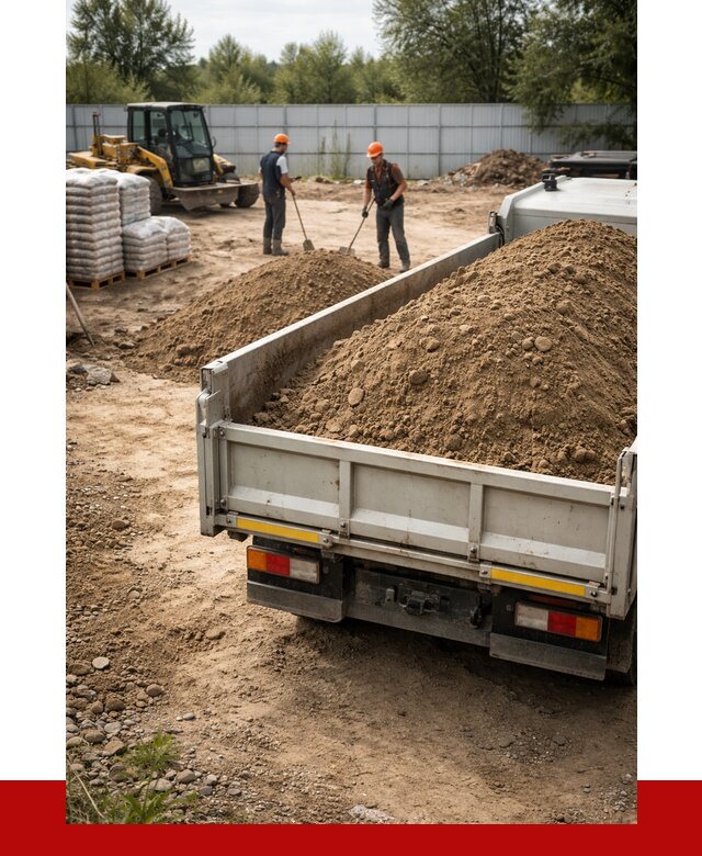 Супесь с доставкой в Мысках от 2485 р. за куб | ПРОНЕРУДМси