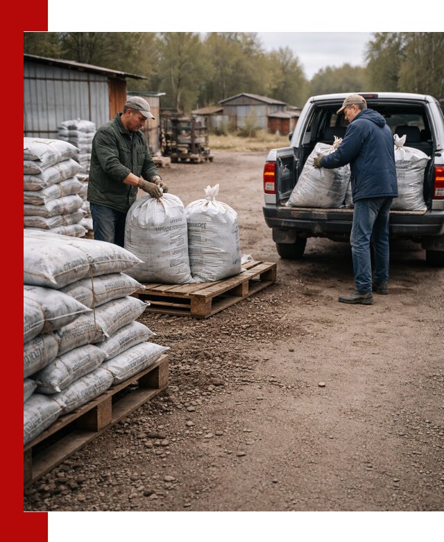 Купить конский навоз в мешках с доставкой в Мысках