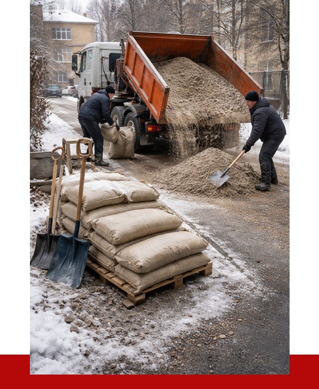 Противогололедные материалы оптом в Мысках от 4260 р. | ПРОНЕРУДМси