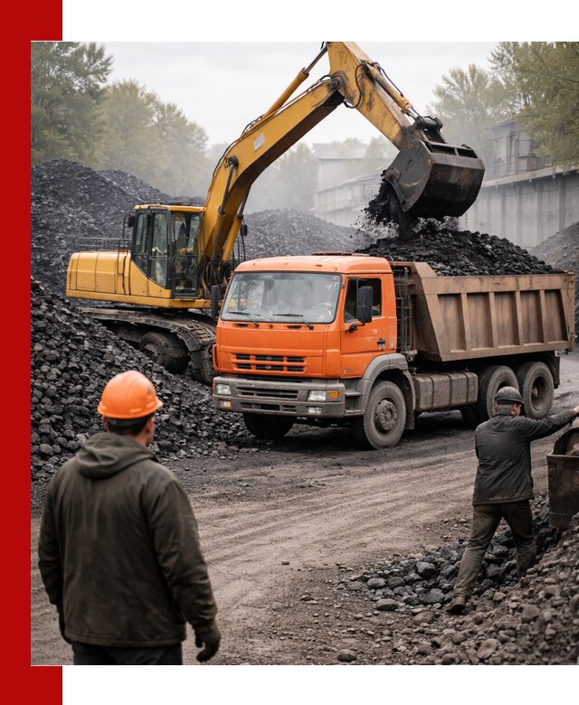 Доставка угля автотранспортом в Мысках быстро и выгодно